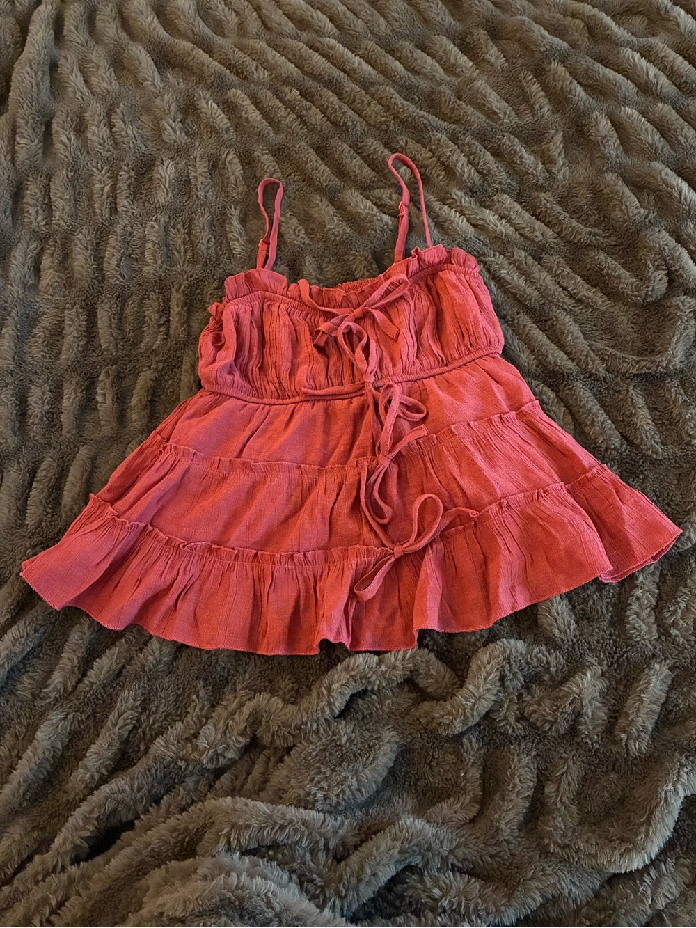 T.J.Maxx/Thirty Thirty pink babydoll top